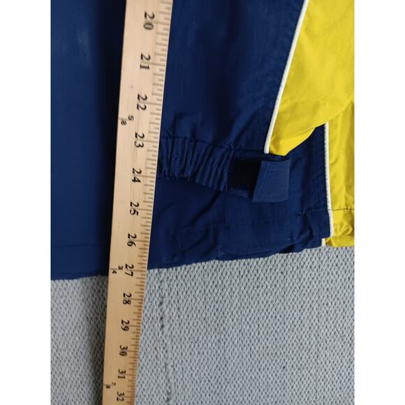 Nutmeg Vintage Indiana Pacers Nylon Jacket Men's XL Yellow/Blue Basketball NBA - Picture 15 of 16